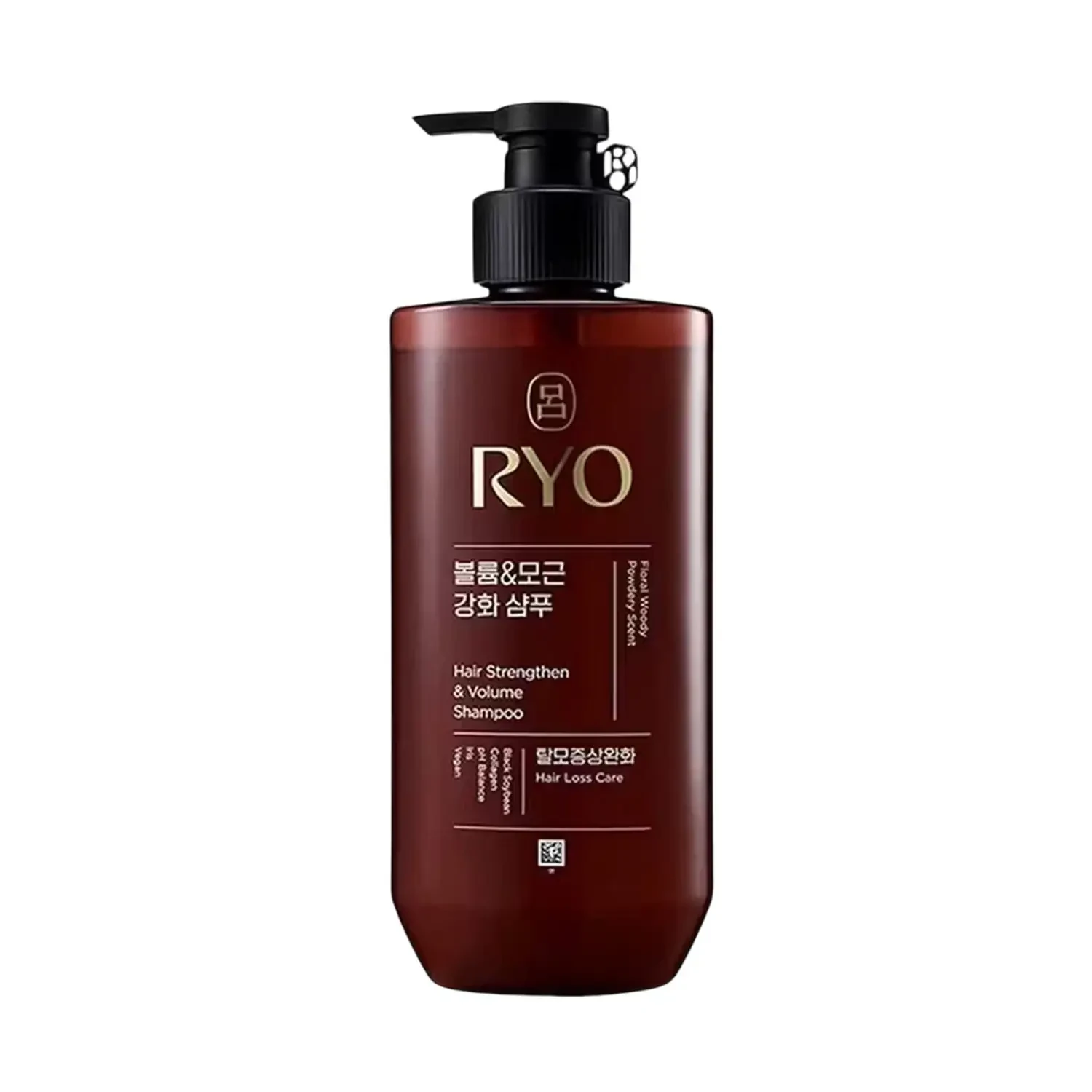 Ryo Hair Strengthen & Volume Shampoo 480ml for strong and voluminous hair